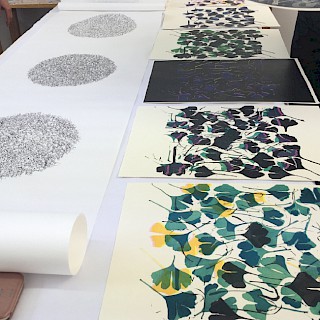 Lebendige Druckkunst. Spielerisch und experimentell